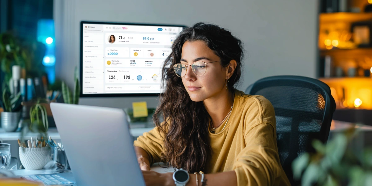 Equipo comercial utilizando CRM y automatización de ventas